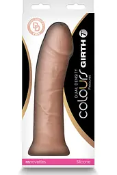 Фалоімітатор Colours Dual Density 7 Inch 20.9 см тілесний - мініатюра 3