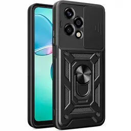 Чохол до мобільного телефона BeCover Military Honor 200 Lite Black (713044) - мініатюра 9