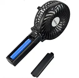 Портативний акумуляторний міні вентилятор Fan ручний USB міні вентилятор - мініатюра 3
