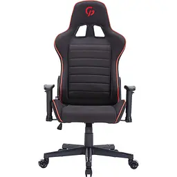 Геймерське крісло GamePro GC575FB Fabric Black&Red [163692] - мініатюра 2