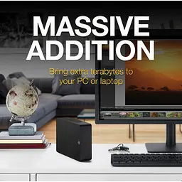 Зовнішній жорсткий диск 3.5" 8TB Expansion Desktop Seagate (STKP8000400) - мініатюра 8