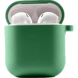 Чохол Silicone Case + Carabine для Apple AirPods Spearmint [97527] - мініатюра 1