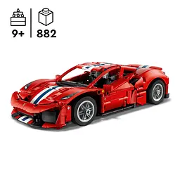 Конструктор LEGO Technic Автомобіль Ferrari 488 Pista 882 ел.(42235) - мініатюра 5