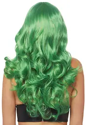 Перука Leg Avenue Misfit Long Wavy Wig Green One size - мініатюра 2
