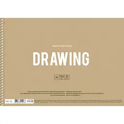 Альбом Muse Drawing на спіралі A4 30 аркушів в асортименті (PB-SC-030-300) - мініатюра 2