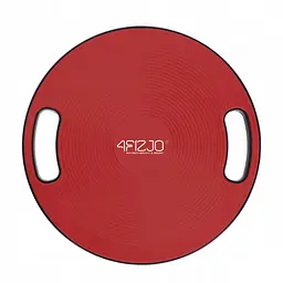 Балансувальна платформа 4FIZJO кругла, пластикова 4FJ0621 Red/Black (P-5905973400626) - мініатюра 4