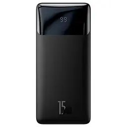 Портативний Акумулятор Power Bank Baseus 20000 mAh 15W Чорний (Оригінал) - мініатюра 2