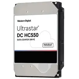 Жорсткий диск Western Digital Ultrastar DC hc550 SATA3 512 MB 3.5 16 Tb WUH721816ALE6L4 - мініатюра 2