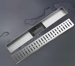 Душовий трап Gappo 70х600 мм, нержавіюча сталь G86007-3 - мініатюра 2