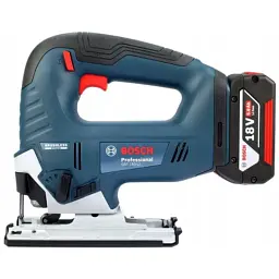 Електролобзик Bosch GST 185-LI, 18В, 4Аг, 0-3500 об/хв, хід 26мм, кейс (0.601.5B3.023) - мініатюра 3