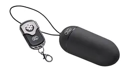 Віброяйце Minds of Love Remote Vibro Egg 8 см (чорний) - мініатюра 5