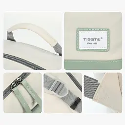 Рюкзак міський Tigernu T-B9520 для ноутбука 19.5 л 15.6" White (17036) - мініатюра 4