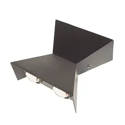Подсветка Brille фасадная LED 8W NW IP54 BK (AL-603/4)