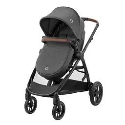Коляска 3 в 1 універсальна Maxi-Cosi Zelia S Trio Dark Grey (1996551110) - мініатюра 3