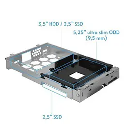 Корпус для ПК Chieftec UNI (BE-10W-300) - мініатюра 8