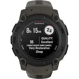 Смарт-годинник Garmin Instinct E 40mm Black with Charcoal Band (010-02932-00) - мініатюра 2
