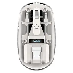Бездротова миша Jedel WD131P прозоро-білий