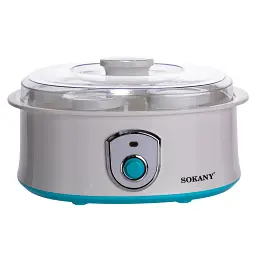 Йогуртниця SOKANY SK-2304 20 Вт 1,2 л Sokany SK2304 - мініатюра 3