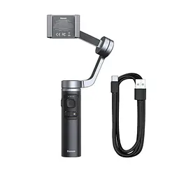 Ручний стабілізатор Baseus Control Smartphone Handheld Folding Gimbal Stabilizer (SUYT-D0G) - мініатюра 4