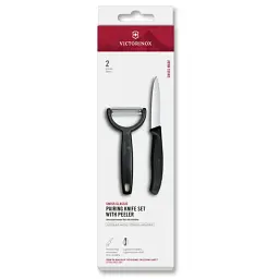 Набір для чищення овочів Victorinox Swiss Classic 2шт чорн 6.7113.22