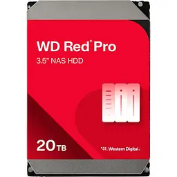 Жорсткий диск 3.5" WD Red Pro 20TB SATA 512MB [WD201KFGX] [141141] - мініатюра 2