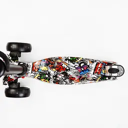 Самокат Maxi Best Scooter 59х15х30 см Різнобарвний 000231326 - мініатюра 4