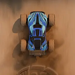 Машинка на радіокеруванні SCHE HW8807 All-terrain sports car Blue - мініатюра 3