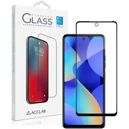 Скло захисне ACCLAB Full Glue Tecno Spark 10 Pro (1283126580567) - мініатюра 2