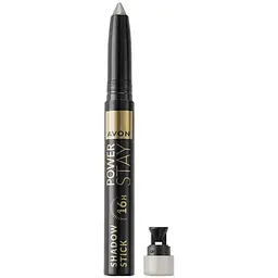 Тіні-олівець для повік Avon Супер Стійкість Морозне срібло/Cool Silver 1.4 г (158511265)