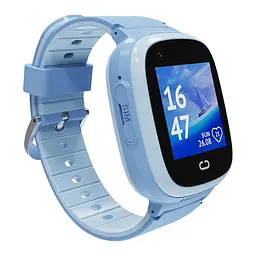 Розумний дитячий смарт годинник LT29 з GPS трекером, 4G SIM-картою, відеодзвінком, камерою та прослуховуванням Блакитний - мініатюра 4