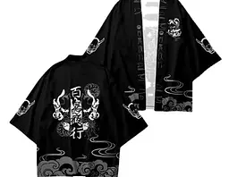 Плащ Хаорі Накидка в японському стилі Йокай Оні Yokai Oni H N YO 02