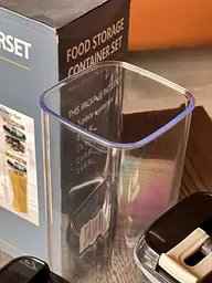 Набір контейнерів food для зберігання сипких круп та продуктів герметичні харчові ємності 5 шт - мініатюра 6