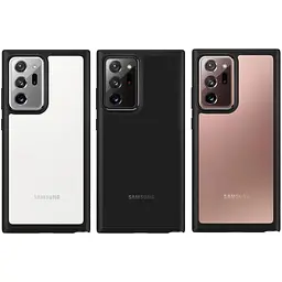Оригінальний протиударний чохол Spigen Ultra Hybrid для Samsung Galaxy Note 20 Ultra (6.9") Black (ACS01394) - мініатюра 6