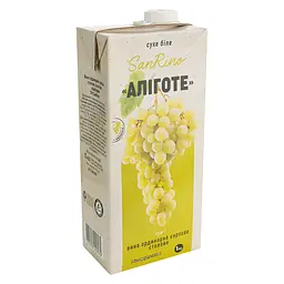 Вино SanRino Аліготе біле сухе 1 л - мініатюра 2