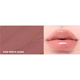 Блиск для губ Huemi Melting Glaze Lip Gloss P06 Сепія-аура 3.6 мл - мініатюра 4