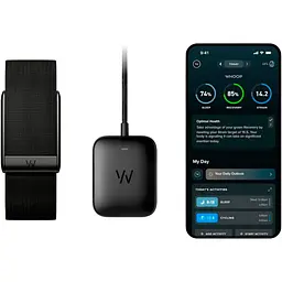 Фітнес-браслет Whoop 5.0 CoreKnit Jet Black + підписка One на 12 місяців (973-003-000) [144264] - мініатюра 4