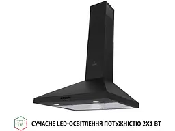Витяжка Perfelli K 6402 BL 850 LED - мініатюра 3