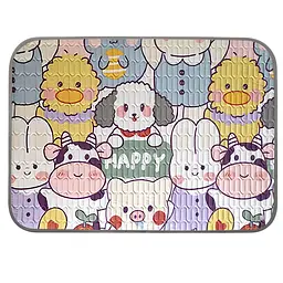 Багаторазова пелюшка Pelushka Happy animals 100х120 см