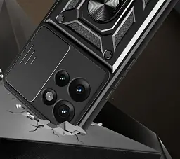 Панель BeCover Military для Motorola Edge 50 Black (713050) - мініатюра 6