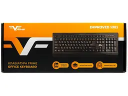 Клавіатура Frime Office Keyboard Black USB (FKBB0123) - мініатюра 5