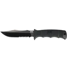 Ніж із фіксованим клинком SOG Seal Pup Elite Mini Чорний - мініатюра 2