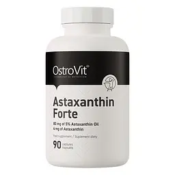 Амінокислота Astaxanthin Forte, 90 капсул OstroVit vit0003805 - мініатюра 1