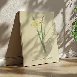 Інтер'єрна картина Ботанічна ілюстрація, Narcissus Moschatus, ботаніка, інтер'єрний декор, 60×45 см (id7156) - мініатюра 2