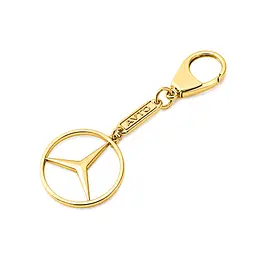 Брелок з жовтого золота Mercedes (Мерседес) (з9003.1)