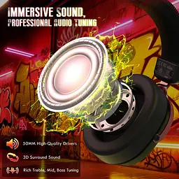 Ігрова гарнітура Attack Shark L30PRO Wireless,2.4GHz/Bluetooth/3.5mm AUX/AUX-to-Type-C,Black and Red - мініатюра 8