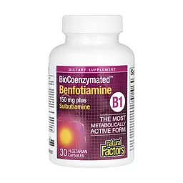 BioCoenzymated Benfotiamine - 30 caps - мініатюра 3