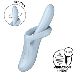 Вібратор Satisfyer Heat Flex 4 Blue Satisfyer SX2169 100899 - мініатюра 1