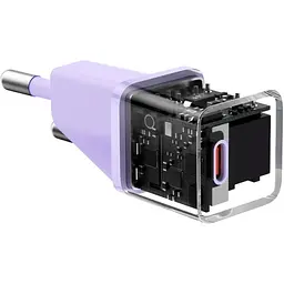 Мережевий зарядний пристрій Baseus GaN5 Fast Charger Mini 1C 20W Purple (CCGN050105 ) [105944] - мініатюра 5