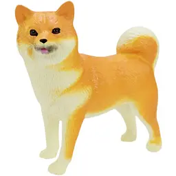 Дитяча іграшкова фігурка тварини Shiba inu Bambi TBS086-3