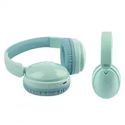 Навушники бездротові XO BE36 Bluetooth накладні зелені - мініатюра 4